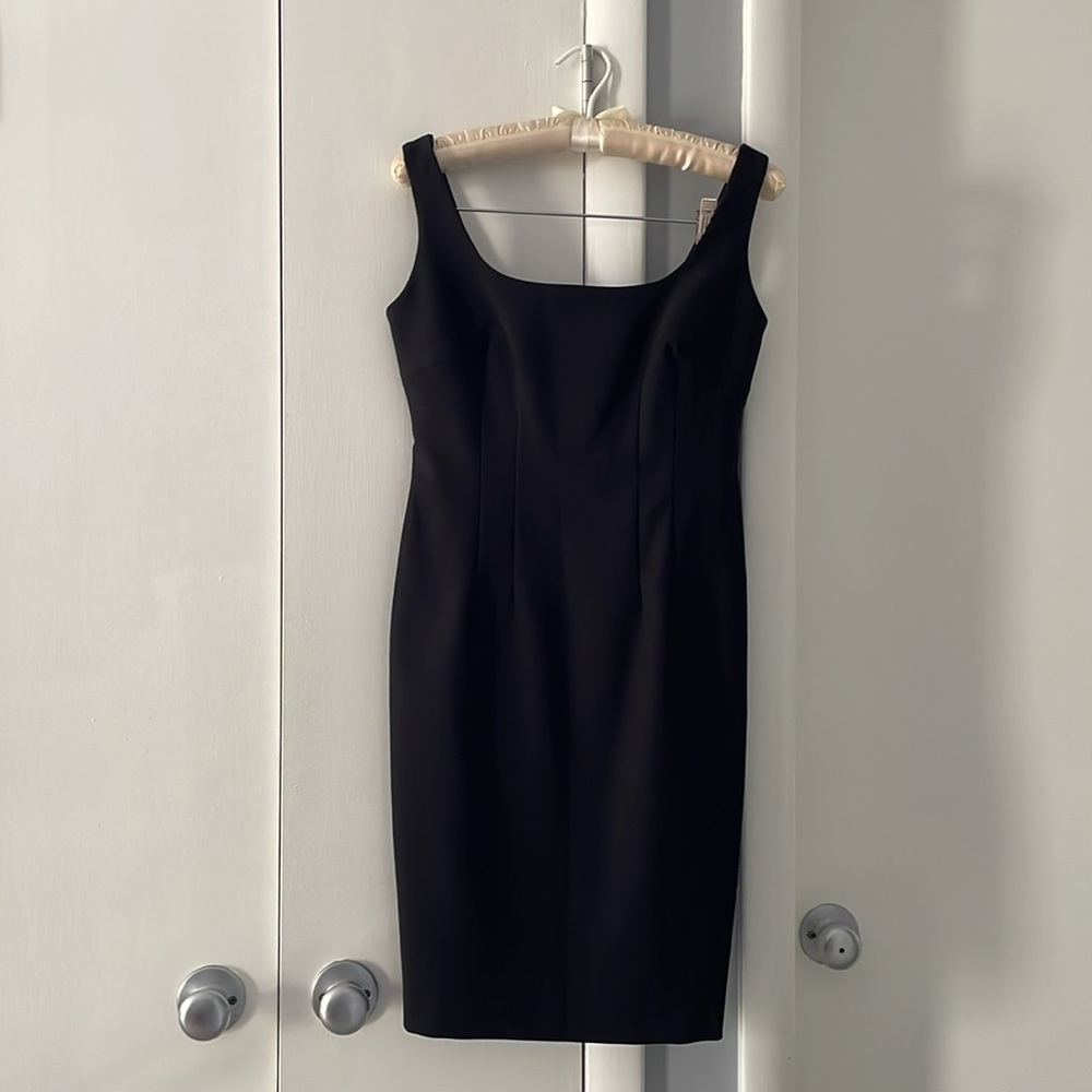 Laundry by Shelli Segal black mini dress 6